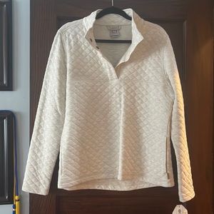 Avalanche Wear quilted 1/4 snap pullover